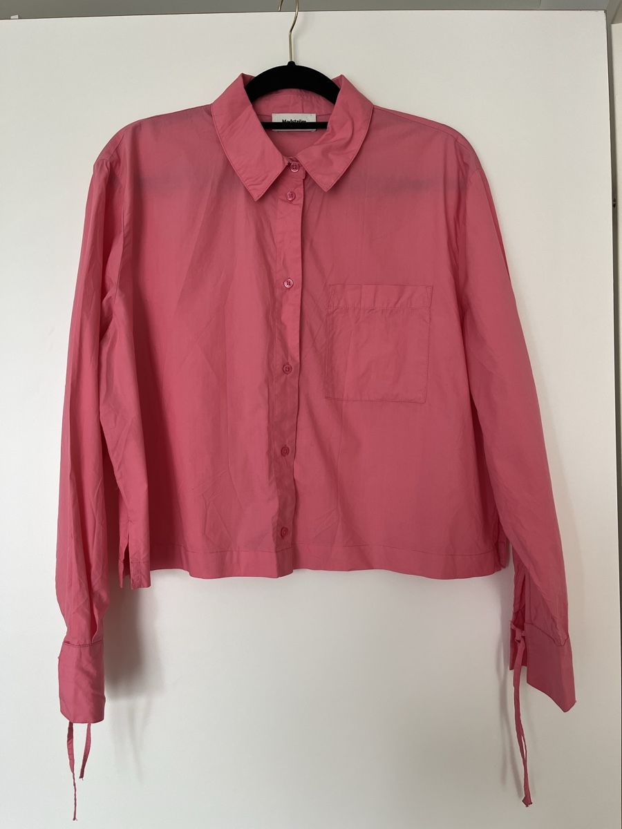Blusen: Modström Hemdbluse pink Grösse M – Gebraucht aus Zürich von Nora123321