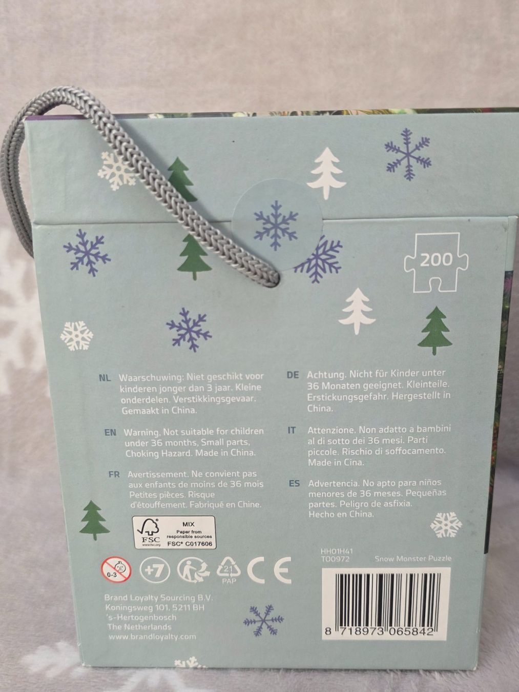 Puzzle: Snow Monster Puzzle Coop – Nuovo e nell'imballaggio originale da Steffisburg venduto da ang_7fcj 1