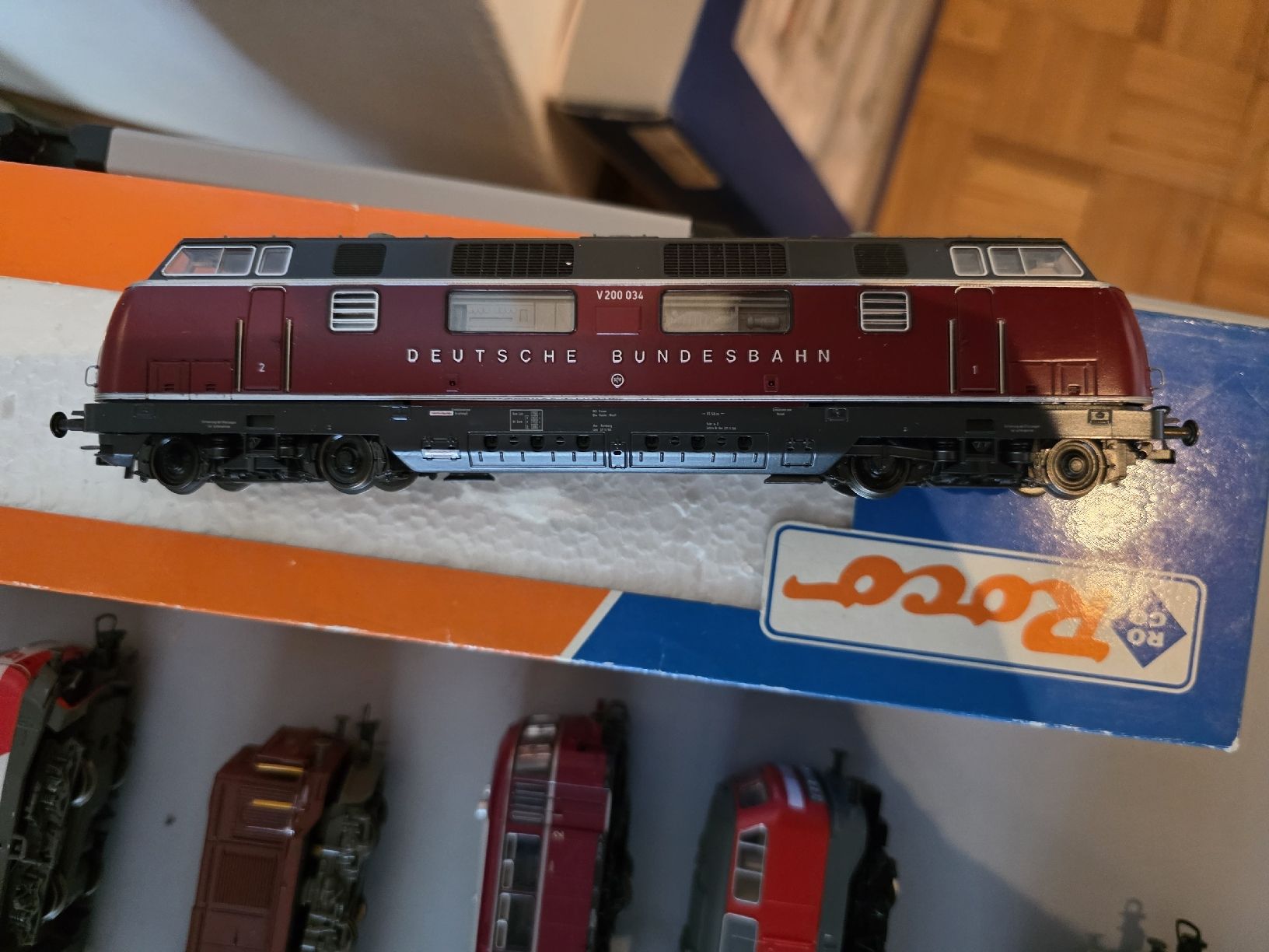 Modellini di ferrovie: H0 7x Lok's – Usato da Müllheim Dorf venduto da Mowag731 2