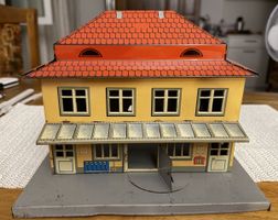 Blechbahnhof produziert etwa in den 1940er bis 1950er Jahren