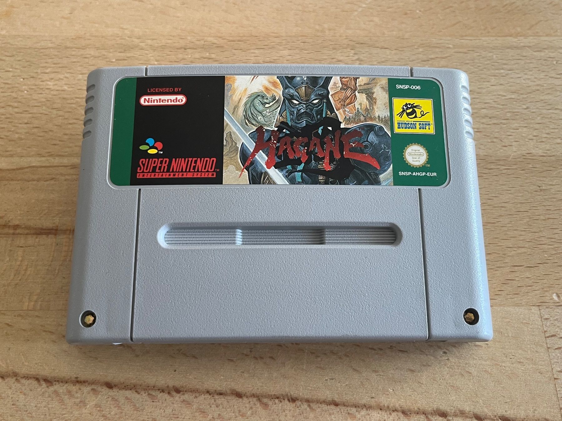 Spiele: Hagane, original, Super Nintendo SNES Spielmodul – Gebraucht aus Thalwil von ranx 2