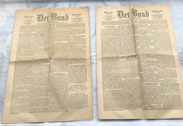 DER BUND 16. AUGUST 1918 NR. 347 UND NR.348