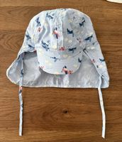 Sonnenhut mit Nackenschutz Grösse 47-50 cm - ungetragen