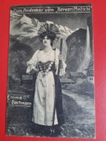AK: ANDENKEN VOM "BERNER MEITSCHI" EMMA BACHMANN JAHR 1919