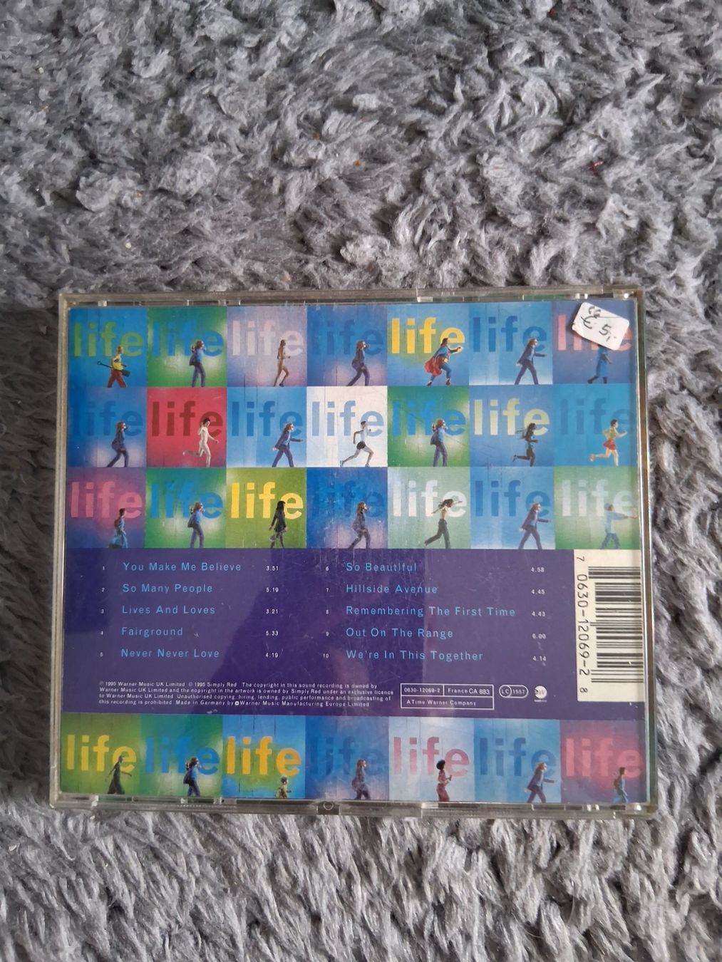 CD: SIMPLY RED     LIFE    CD – Usato da Wetzikon ZH venduto da Ramones01 1