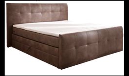 Boxspringbett Doppelbett 180 x 200 m. Bettkasten Dekokissen
