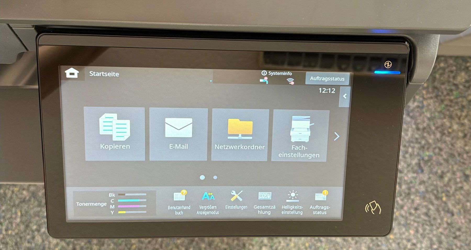 Sharp Drucker: Digitales A3-Farb-Multifunktionsdrucker, Sharp BP55C26CH – Gebraucht aus Rüti ZH von Sharp-Aries 5