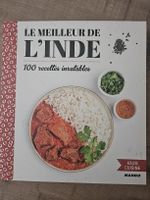 Livre de cuisine Le meilleur de l'Inde 100 recettes