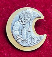 Fasnachtsplakette Kriens Gold 2001 Krienser