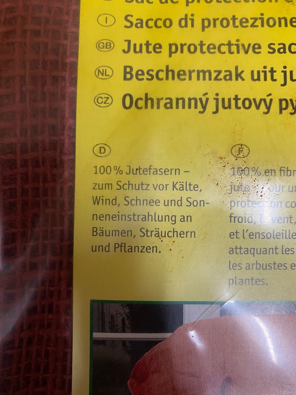 Tessuti: Jute-Schutzsack rot 100x110cm – Usato da Eschlikon TG venduto da ArtRec 1