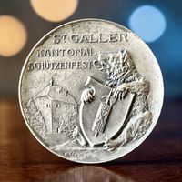 Schützenmedaille Gossau SG 1910