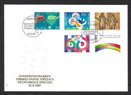 Sonderpostmarken 1989, Ersttagsbrief