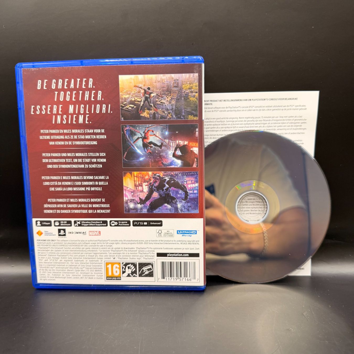 Sony Giochi: PS5 Spiel Marvel Spider-Man 2 – Usato da Düdingen venduto da Nerdworld 1