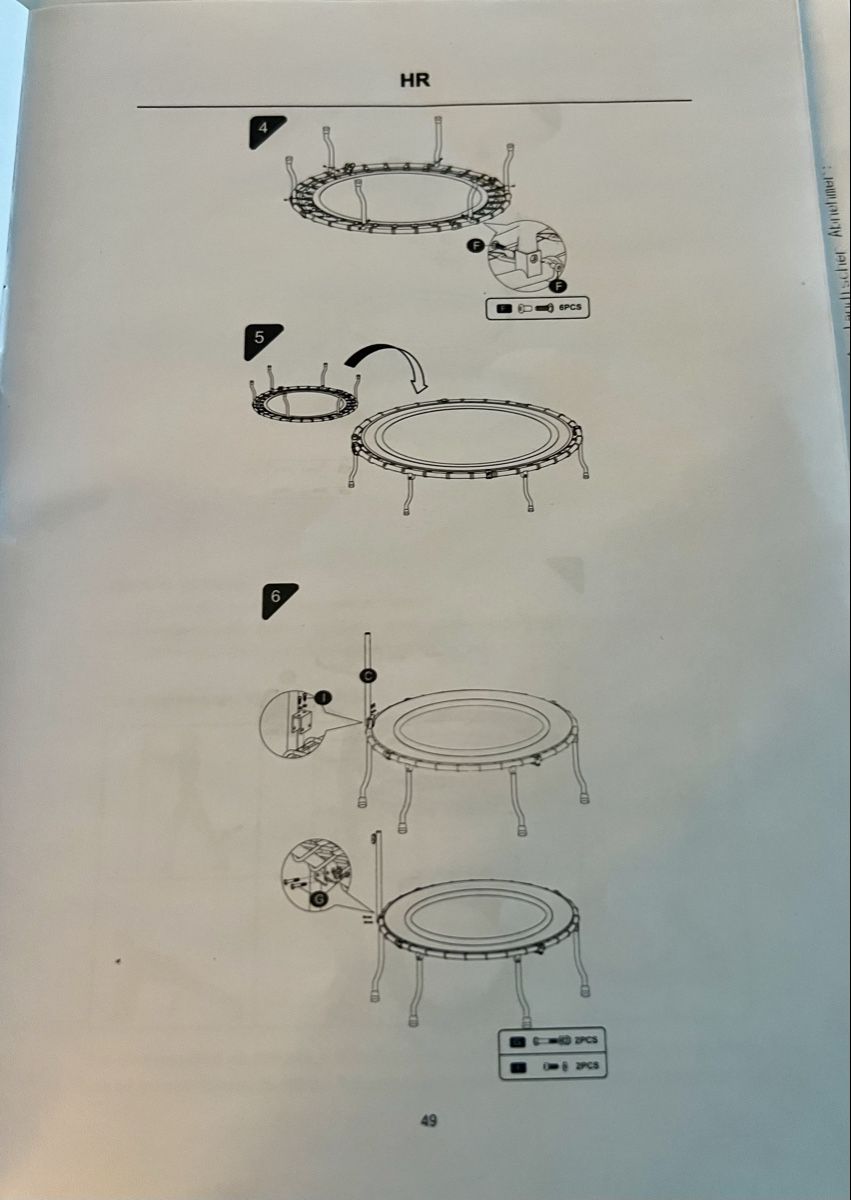 Trampoline: Fitnesstrampolin – Gebraucht aus rebstein von chiobe 3