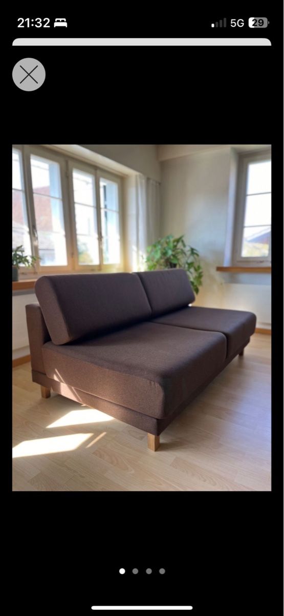 Divani: Couch 95cm by 160cm – Usato da Pfäffikon ZH venduto da 45v_8w27