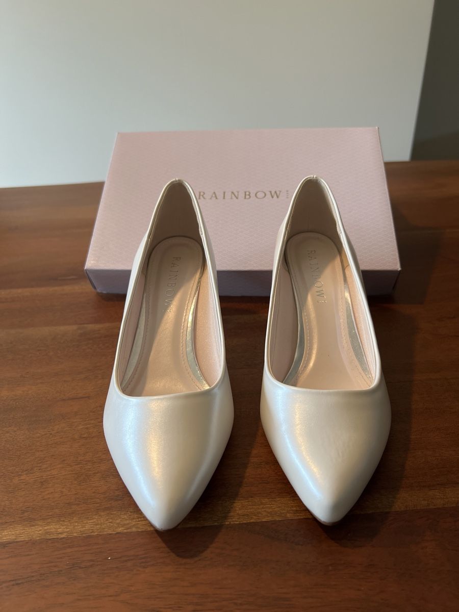 Rainbow Damenschuhe: Hochzeitsschuhe, Hochzeit, Absatzschuhe weiss – Neu (gemäss Beschreibung) aus Kreuzlingen von Alex_de_ru 2