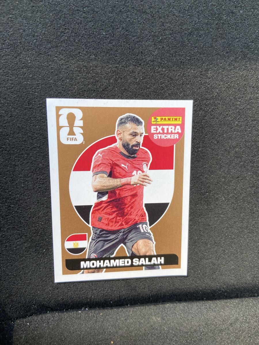 Panini Sammelbilder & Trading cards: Mohamed Salah Panini Extra Sticker Bronze – Neu (gemäss Beschreibung) aus Lotzwil von kie_t777