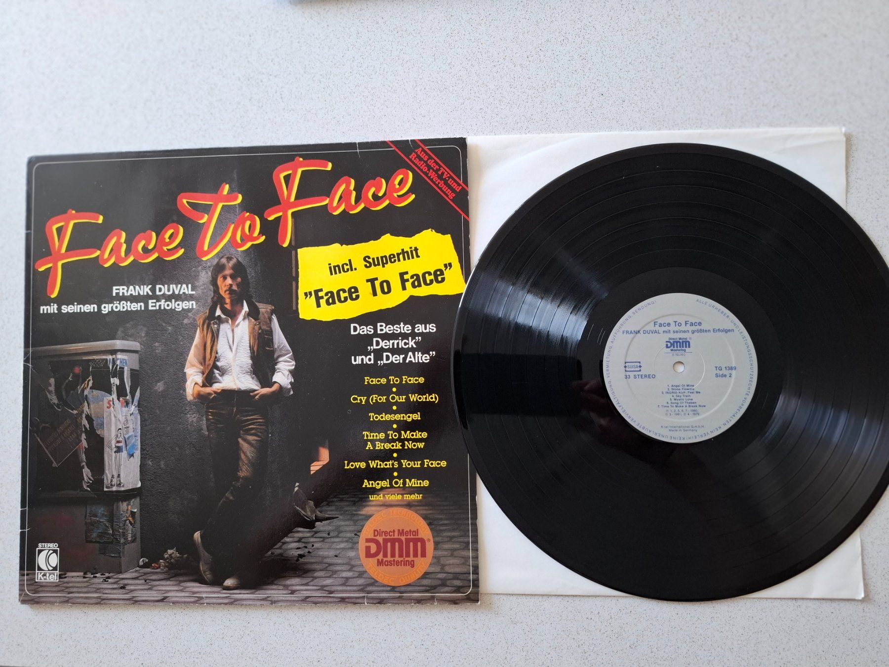 Schallplatten: Langspielplatte "Face To Face" von Frank Duval – Gebraucht aus Horw von Cila5