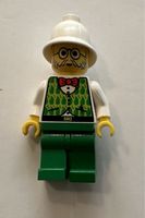 1 Lego Figur Dr. Kilroy Green Vest Grün Beine Vintage