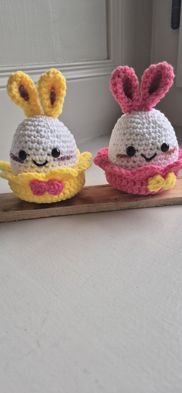 Tutte le decorazioni: Handgemachte Osterhasen Deko - Häschen im Ei, 3er Set – Nuovo (secondo la descrizione) da Ittigen venduto da ann_6qvq 3