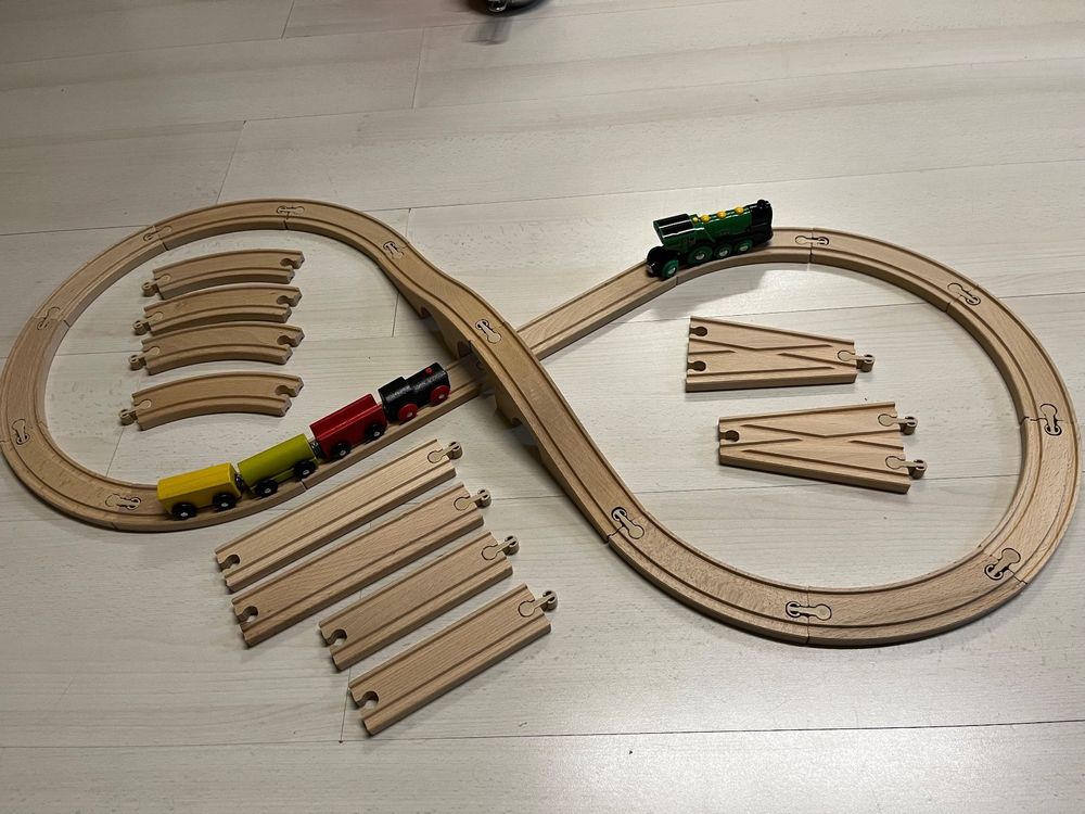 Holz Ikea Brio Eisenbahn ab 1.Fr. Kaufen auf Ricardo