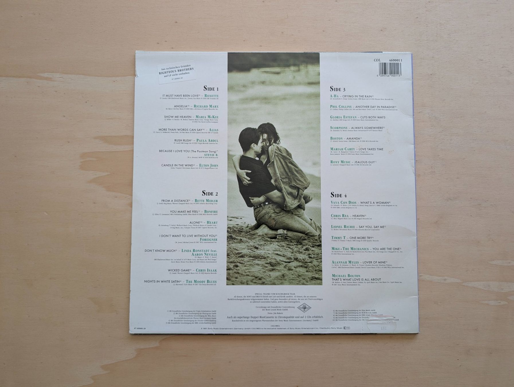Dischi in vinile: Kuschelrock 5    D 91 – Usato da Ebikon venduto da kisuM 1