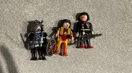 Playmobil - 3 personnages Samurai