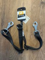 Ferplast Hundekoppler Twin 20/50 schwarz neu