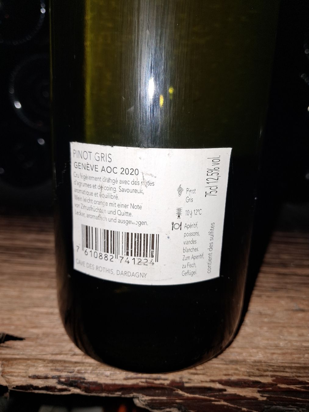 Vino: Pinot Gris Genève AOC 2020 – Nuovo e nell'imballaggio originale da Le locle venduto da juliensaran 3