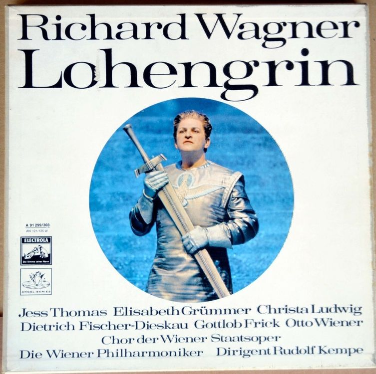 Wagner Rudolf Kempe Lohengrin 5 LP ♪ GEWASCHEN ♪ BOX | Kaufen Auf Ricardo