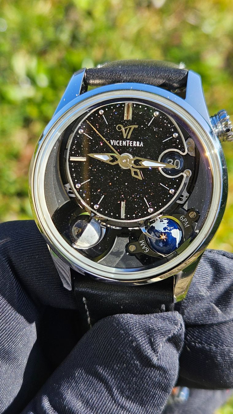 Orologi: Vicenterra AstroLuna Aventurine – Nuovo e nell'imballaggio originale da Bellevue venduto da tcheppe 1