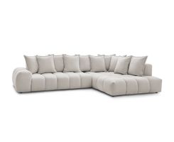 Beiges Ecksofa