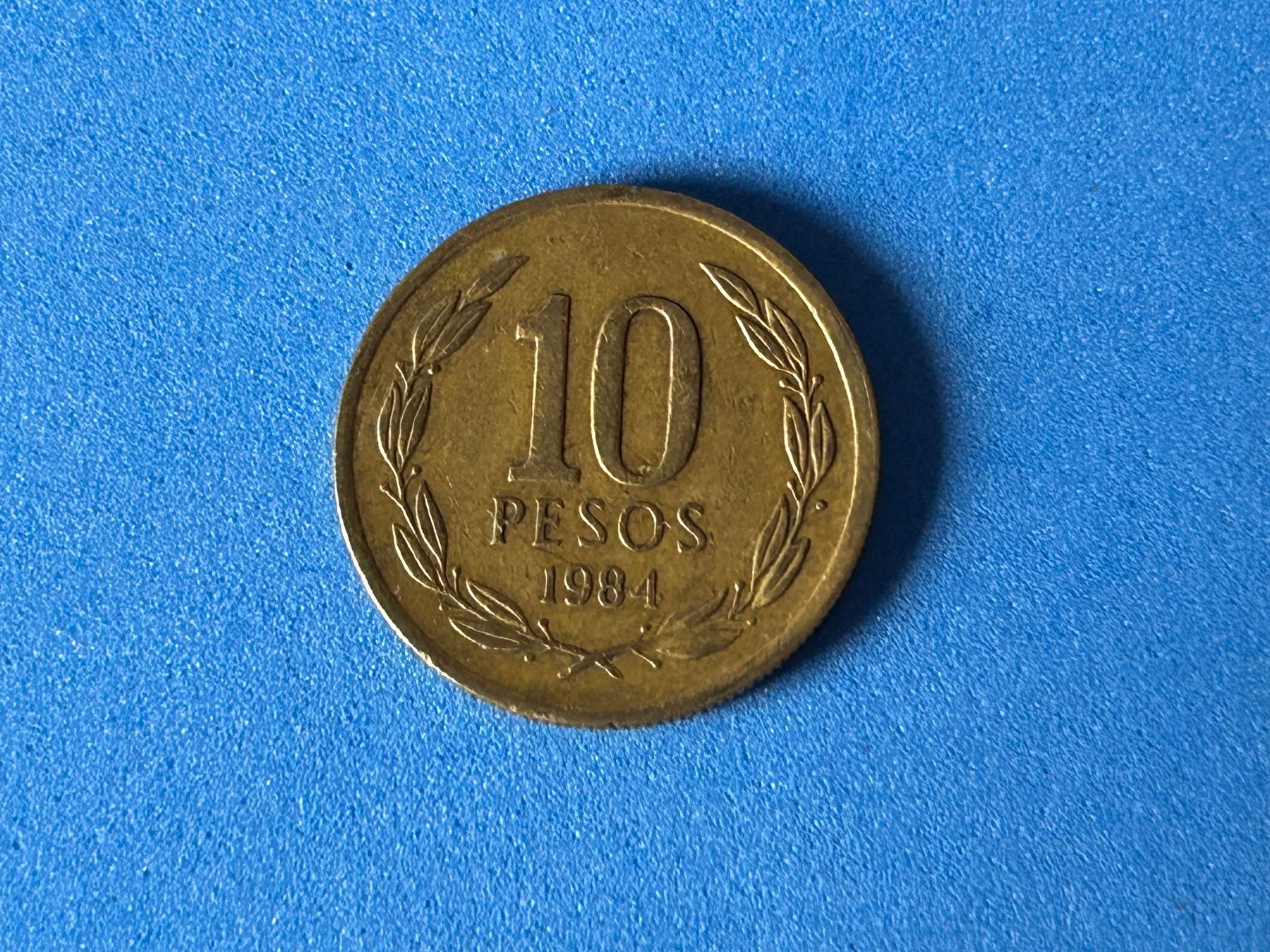 Tutti le monete: Chile - 10 Pesos 1984 – Usato da Corcelles NE venduto da AJKader 4