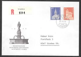 R-FDC Teil-Serie 421/423 ET Lindau ZH 21.11.1966