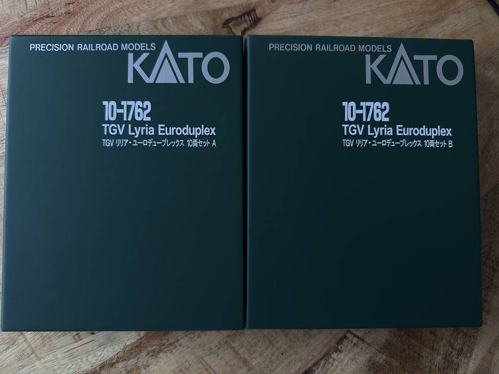 Kato Modellini di ferrovie: Kato TGV Lyria Euroduplex – Nuovo (secondo la descrizione) da Leytron venduto da airlines00 3