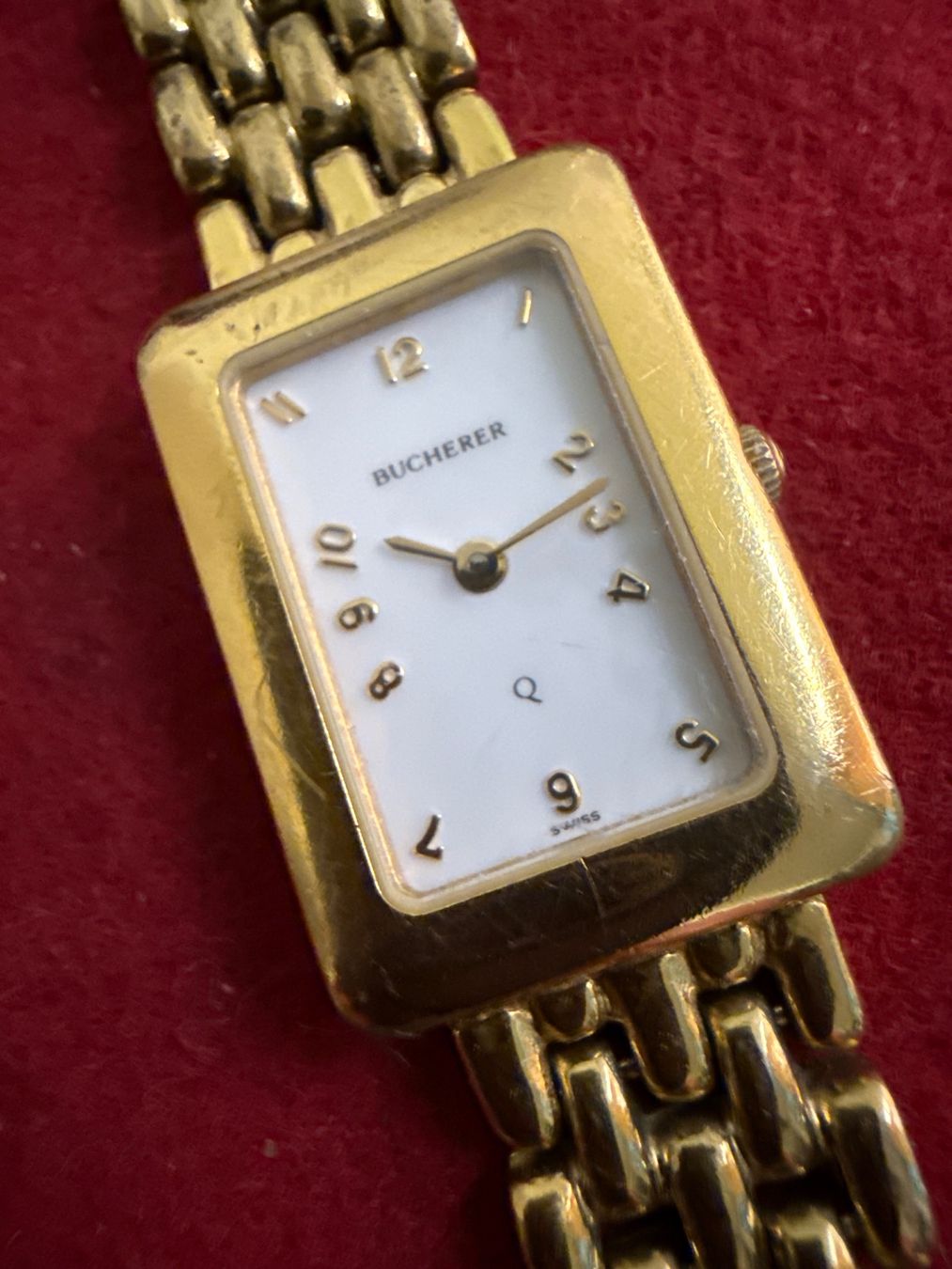 Bucherer Orologi: Bucherer Tank 19 mm – Usato da Pfeffingen venduto da Allhandelklgwatches
