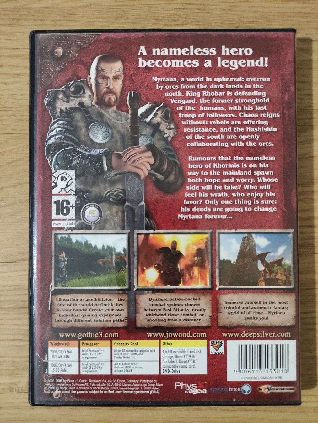 Microsoft Giochi: Gothic 3 PC DVD (CIB) – Usato da Inden venduto da DonatasO 1