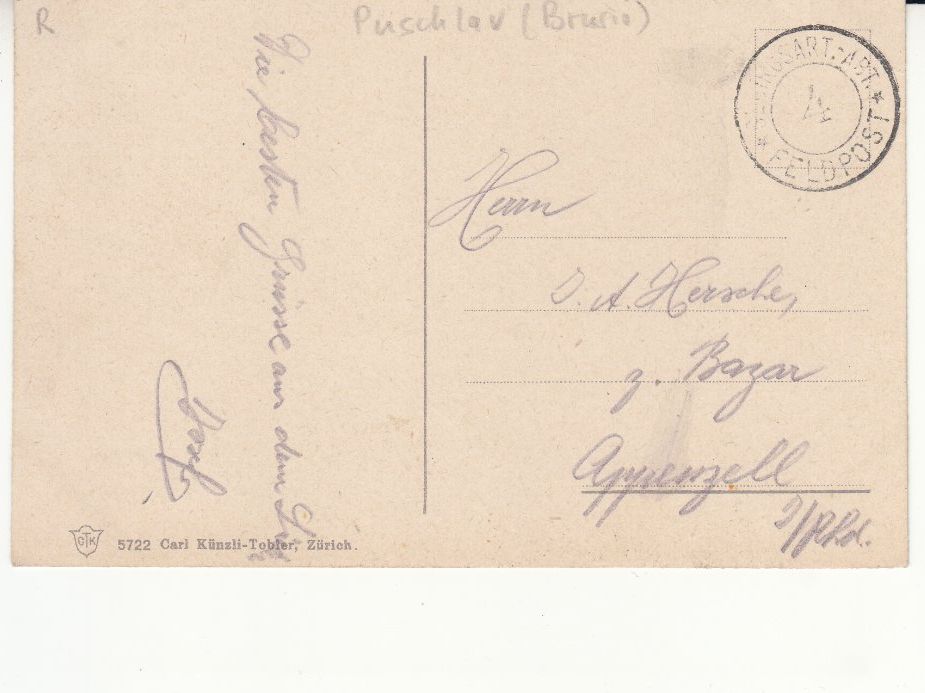 Cartoline postali: Campocologno ca. 1915 – Usato da Bürglen TG venduto da StampGraf 1