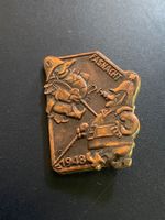 Basler Fasnachtsplakette Kupfer 1948/Top Zustand