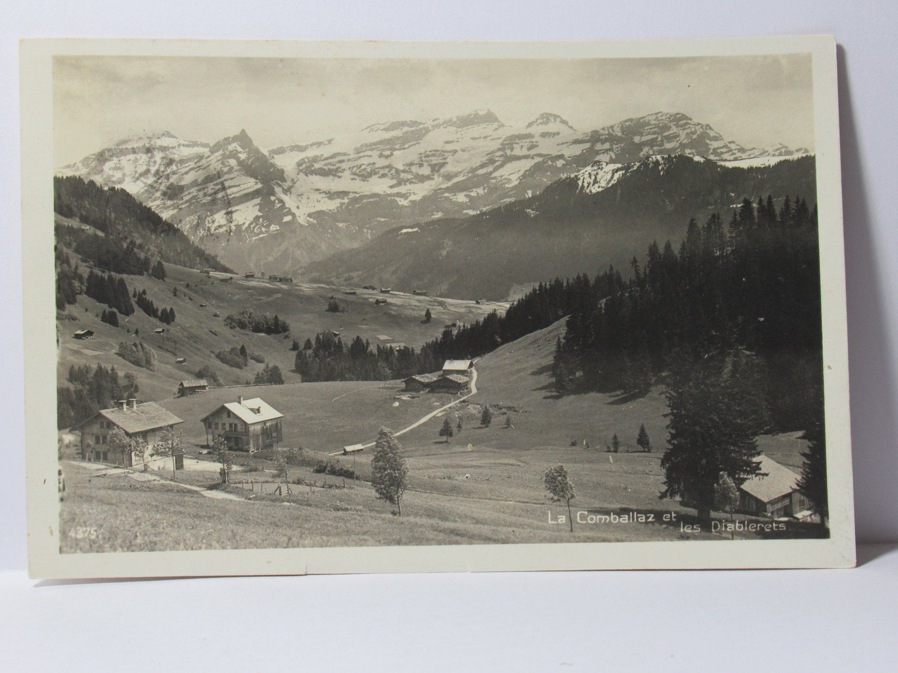 Cartoline postali: La Camballaz et les Diablerets 1925 – Usato da Grenchen venduto da Bluemchen1900
