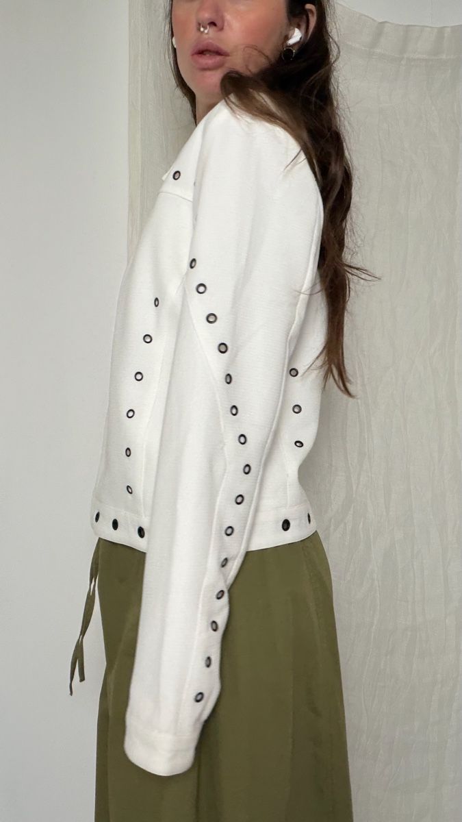 Jacken: Y2K white boxy jacket – Gebraucht aus Knonau von Grapesvintage 3