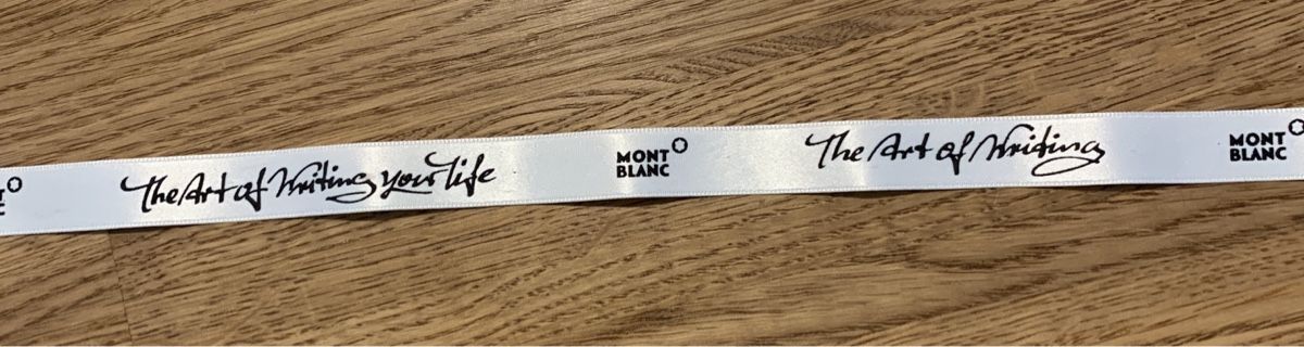 Nastri decorativi: 2x Band Montblanc – Nuovo (secondo la descrizione) da Küsnacht ZH venduto da filo_fila8700 1