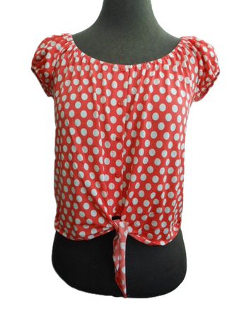 s.Masse ca. Gr. 38 Shirt mit Polkadots / Punkten