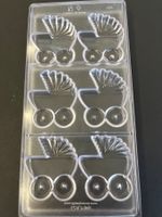 Polycarbonat Schokoladenform Kinderwagen