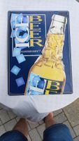  Werbe Blech Schild , Feldschlösschen  , ICE BEER  , 