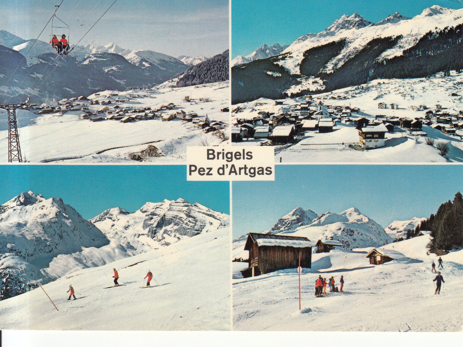 Cartoline postali: Brigels Péz d'Artgas 1978 – Usato da Bürglen TG venduto da StampGraf