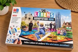 Brettspiel Das Spiel des Lebens Generation Now MB Spiele
