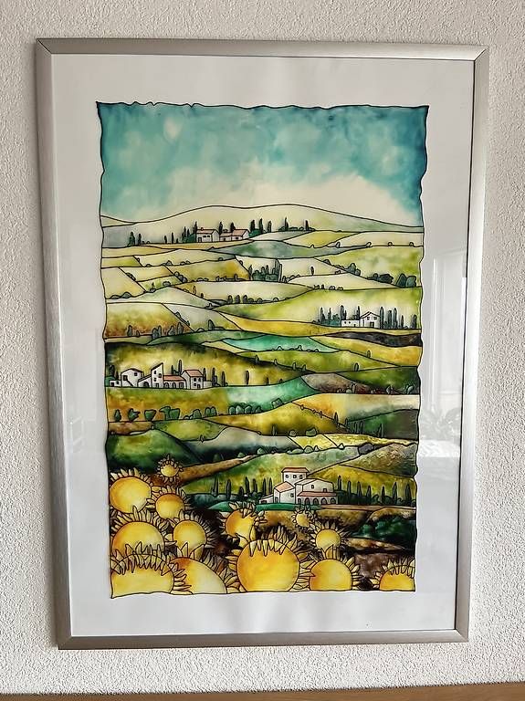 Dipinti: Handbemalte Glasbild – Usato da Münchenwiler venduto da T1111