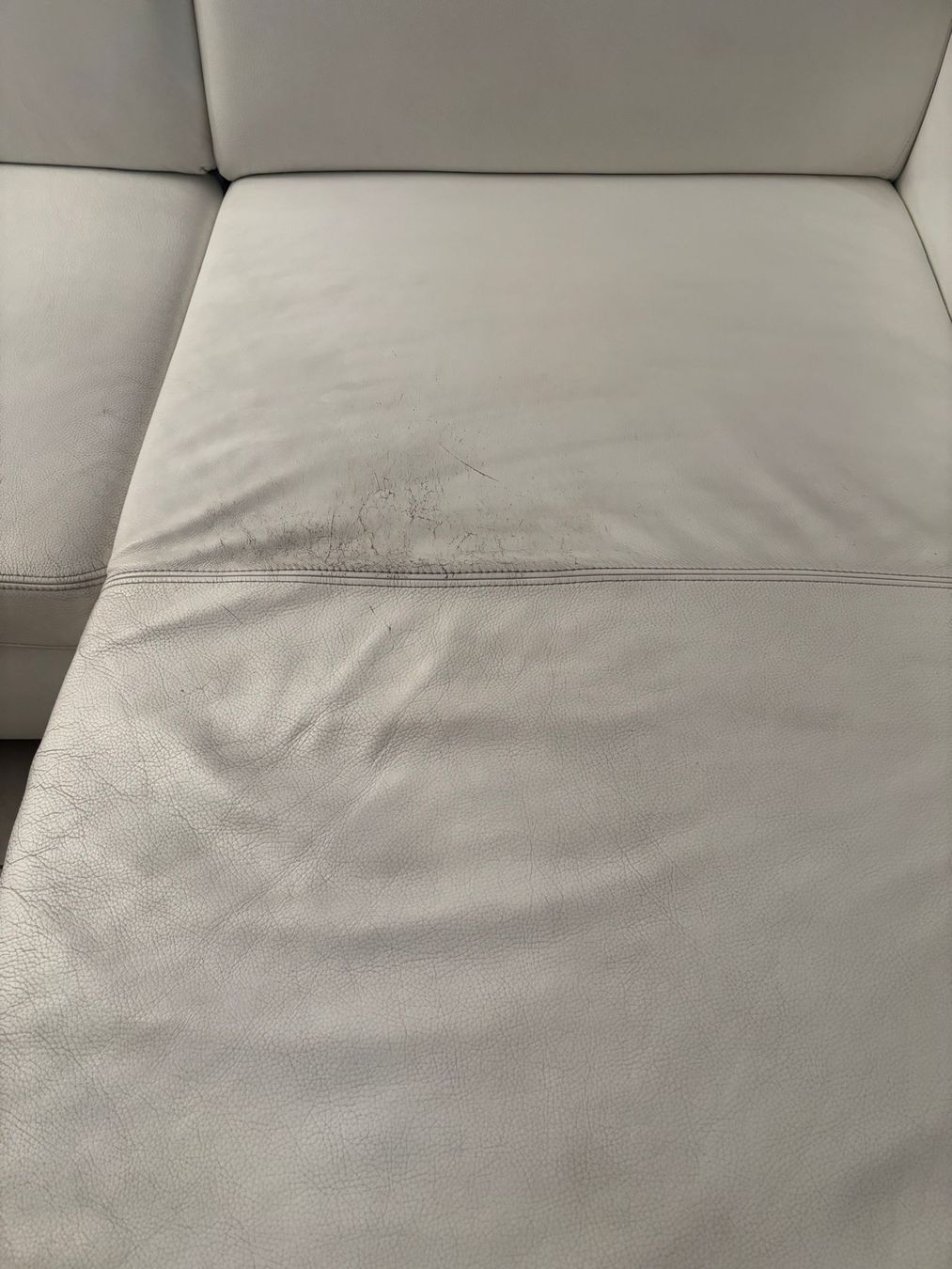 Sofas: Weisses Ecksofa aus Leder – Gebraucht aus Walchwil von Sandy08 4