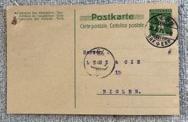POSTKARTE 1910 KEHRLI & OELER SPEDITION CAMIONNAGE BERN